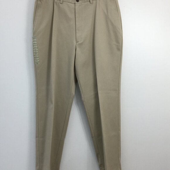 Haggar Mens Khaki Dress Pant Bundle of 2 Size 38x31 EXCELLENT Condition - Picture 2 of 12